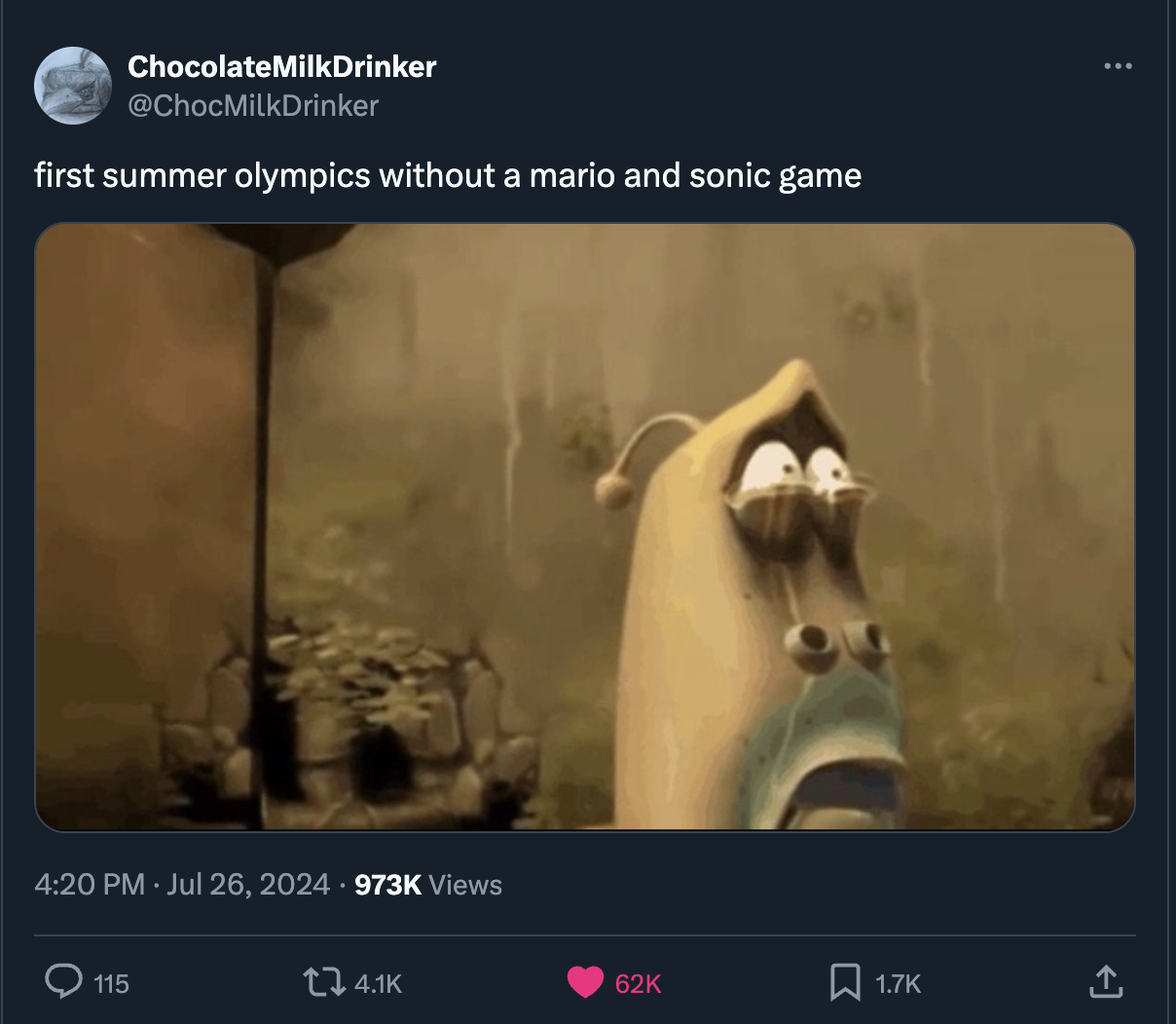 screenshot - Chocolate Milk Drinker first summer olympics without a mario and sonic game Views 115 62K